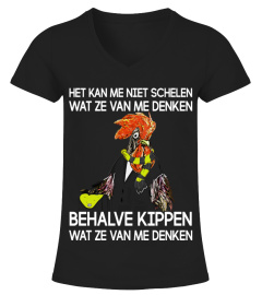 Het kan me niet schelen  wat ze van me denken  Behalve kippen  Ik wil dat kippen me aardig vinden