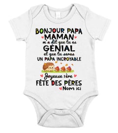 BONJOUR PAPA !