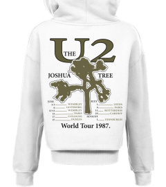 Vintage U2 Rock Band Live The Joshua Tree World Tour 1987 BK