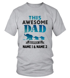 THIS AWESOME DAD BELONGS TO