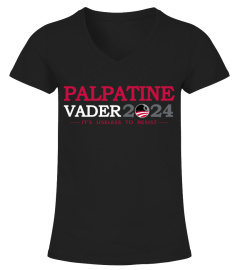 Palpatine  Vader 2024 election t-shirt