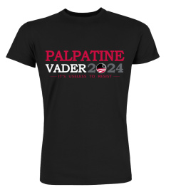 Palpatine  Vader 2024 election t-shirt