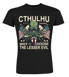 Funny 2024 elections cthulhu for president