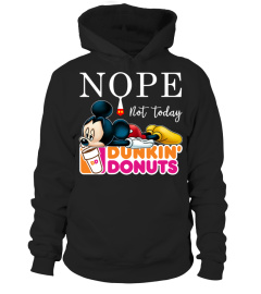 dunkin' donut nope not today