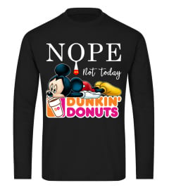 dunkin' donut nope not today