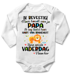 IK BEVESTIG ! MAM HOUDT VAN JE PAPA