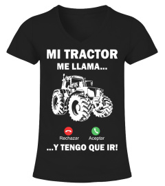 Agricultores  -  Tractorista Agricultor Regalo Granjero Mi Tractor Me Llama Camiseta