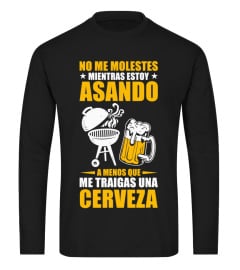 Dicho BBQ Maestro Parrilla Papá Barbacoa Y Cerveza Camiseta