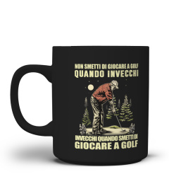 Non smetti di giocare a golf quando invecchi, invecchi quando smetti di giocare a golf