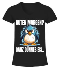 Guten Morgen Ganz Dünnes Eis Spruch Pinguin Pinguine