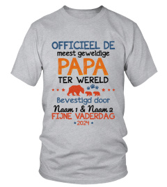 OFFICIEEL DE MEEST GEWELGIDE PAPA