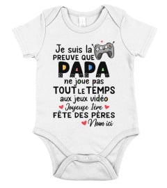 JE SUIS LA PREUVE QUE PAPA