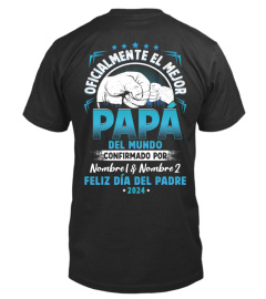 OFICIALMENTE EL MEJOR PAPÁ DEL MUDO