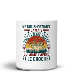 UNE FEMME - crocheter