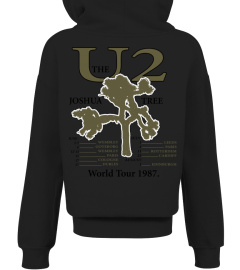 2 Sides Vintage U2 Rock Band Live The Joshua Tree World Tour 1987 BK