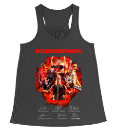 2-Sided Rammstein Band Tour Shirt