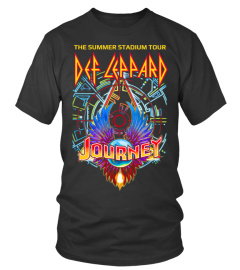 2-Sided Def Leppard Band Tour Shirt