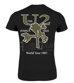 U2 Live The Joshua Tree World Tour 1987