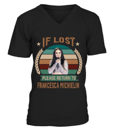 IF LOST PLEASE RETURN TO FRANCESCA MICHIELIN