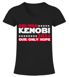 Political T-shirt, Obi-Wan Kenobi 2024, Our Only Hope