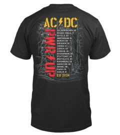 2-Sided ACDC Band Tour Shirt