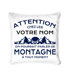 Parler de Montagne coussin Pers
