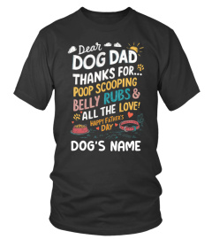 DEAR DOG DAD - THANKS FOR THE LOVE