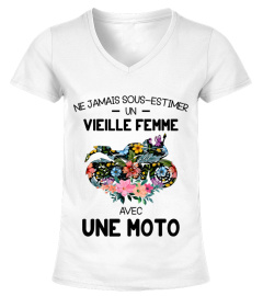 Ne jamais sous-estimer une vieille femme - motorcycle