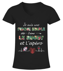 Je suis une femme simple - rugby