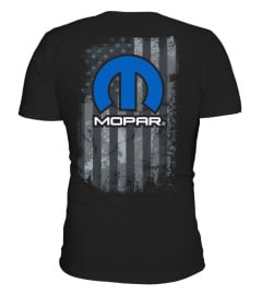 (2 sides) Mopar Pullover American Flag