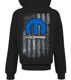 (2 sides) Mopar Pullover American Flag