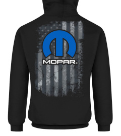 (2 sides) Mopar Pullover American Flag