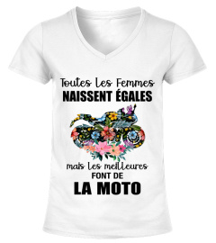 Toutes les femmes naissent égales - motorcycle