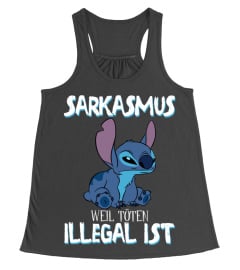 SARKASMUS WEIL TOTEN ILLEGAL IST -STITCH