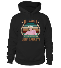 IF LOST PLEASE RETURN TO LEIF GARRETT