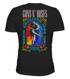 (2 sides) Guns N' Roses Use Your Illusion Tour