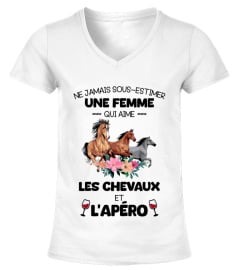 Ne jamais sous-estimer une femme - horse