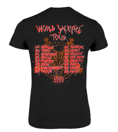 (2 sides) Slayer Slaytanic Wehrmacht World Tour 1989
