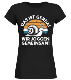 Das Ist Gerda Wir Joggen Gemeinsam