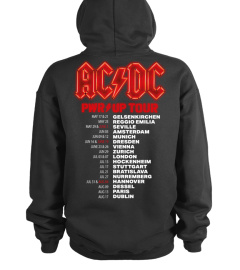 2 ACDC Tour 2024 Europe Stadium Shirt