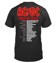 2 ACDC Tour 2024 Europe Stadium Shirt