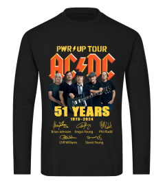 2 Faces ACDC Tour 2024 Stadium Shirt