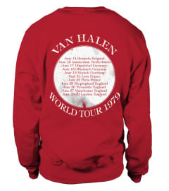 (2 sides) Van Halen 1979 Tour