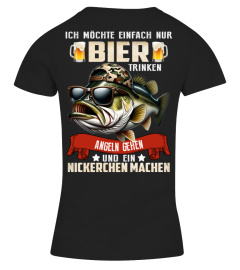 Angeln gehen und bier