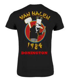 2 Sides VAN HALEN MONSTERS OF ROCK DONINGTON PARK UK 1984 BK 09