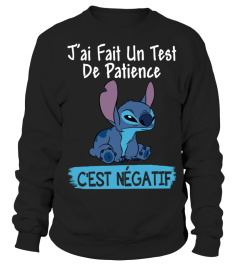 J'AI FAIT UN TEST DE PATIENCE C'EST NEGATIF - STITCH