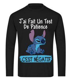 J'AI FAIT UN TEST DE PATIENCE C'EST NEGATIF - STITCH