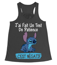 J'AI FAIT UN TEST DE PATIENCE C'EST NEGATIF - STITCH