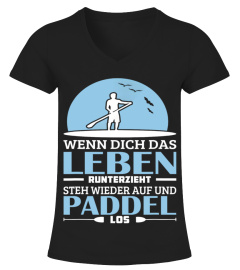 T-Shirt Stand Up Paddling - SUP Paddeln Boot Spruch