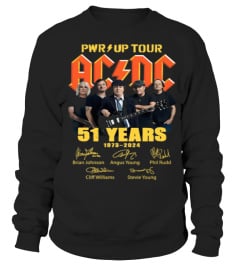 ACDC 51 YEARS ANNIVERSARY T SHIRT